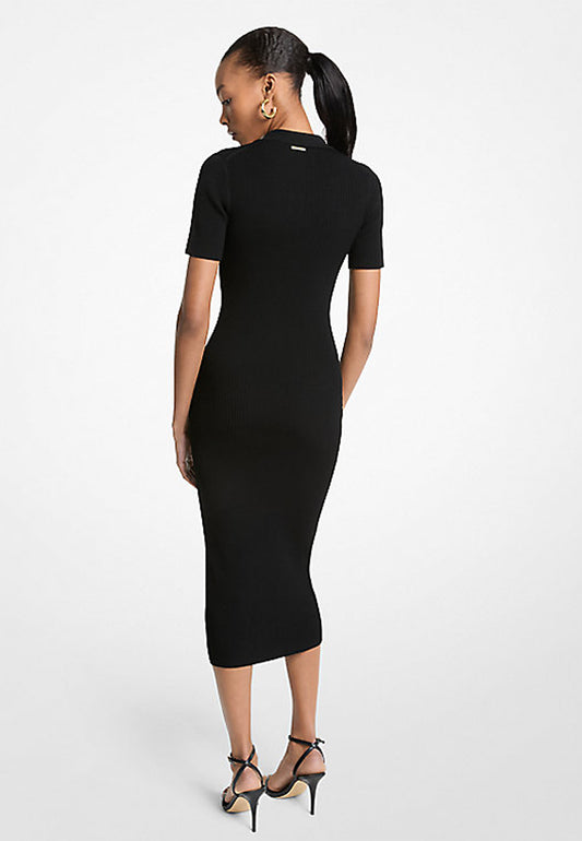 ABITO POLO LONGUETTE IN MAGLIA STRETCH