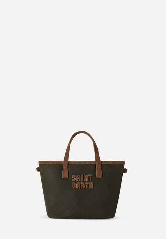 CITY BAG MINI WAX HANDBAG WITH STRAP