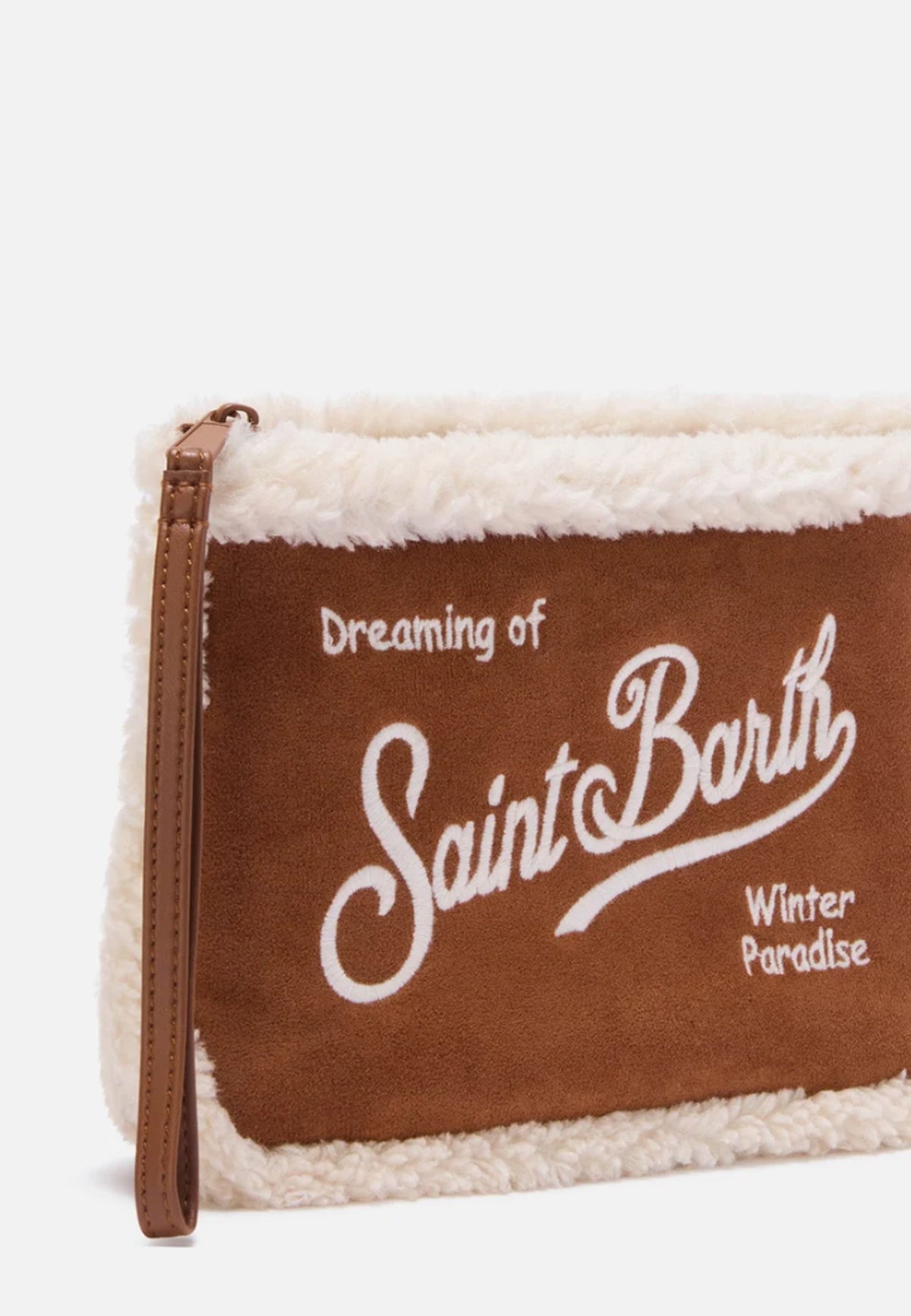 ALINE SHEARLING POCHETTE