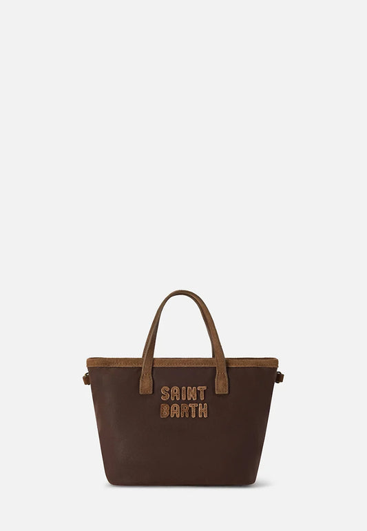 CITY BAG MINI WAX HANDBAG WITH STRAP