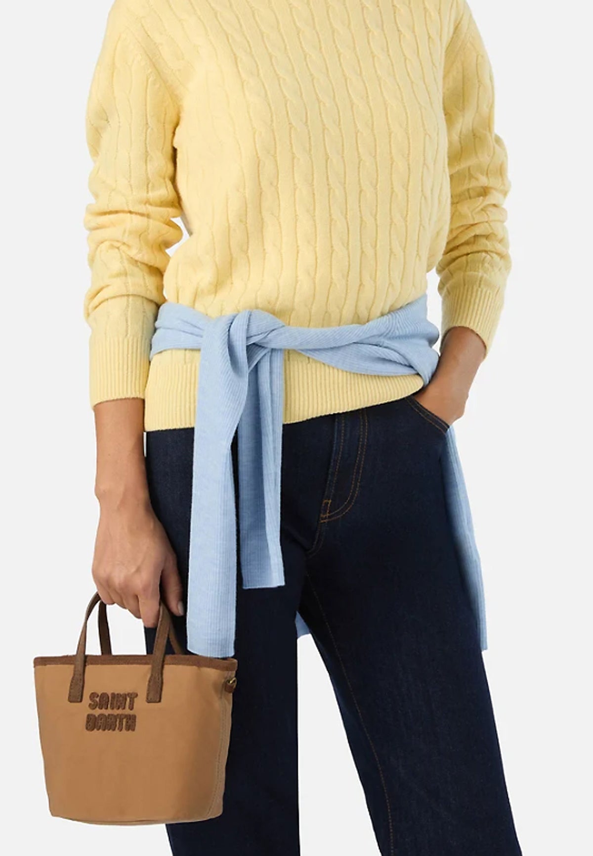 CITY BAG MINI WAX HANDBAG WITH STRAP