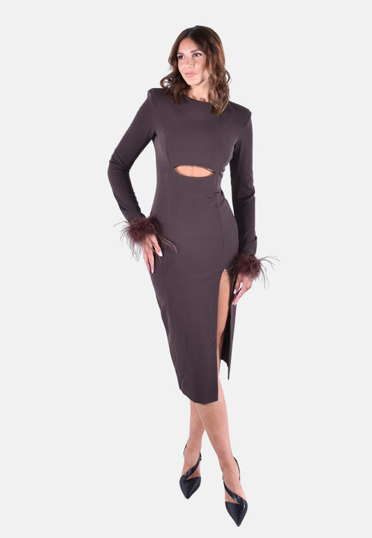 FEATHER DRESS