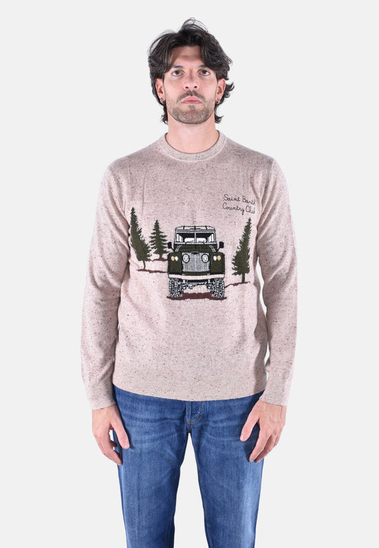 HERON DONEGAL DONEGAL CREWNECK SWEATER