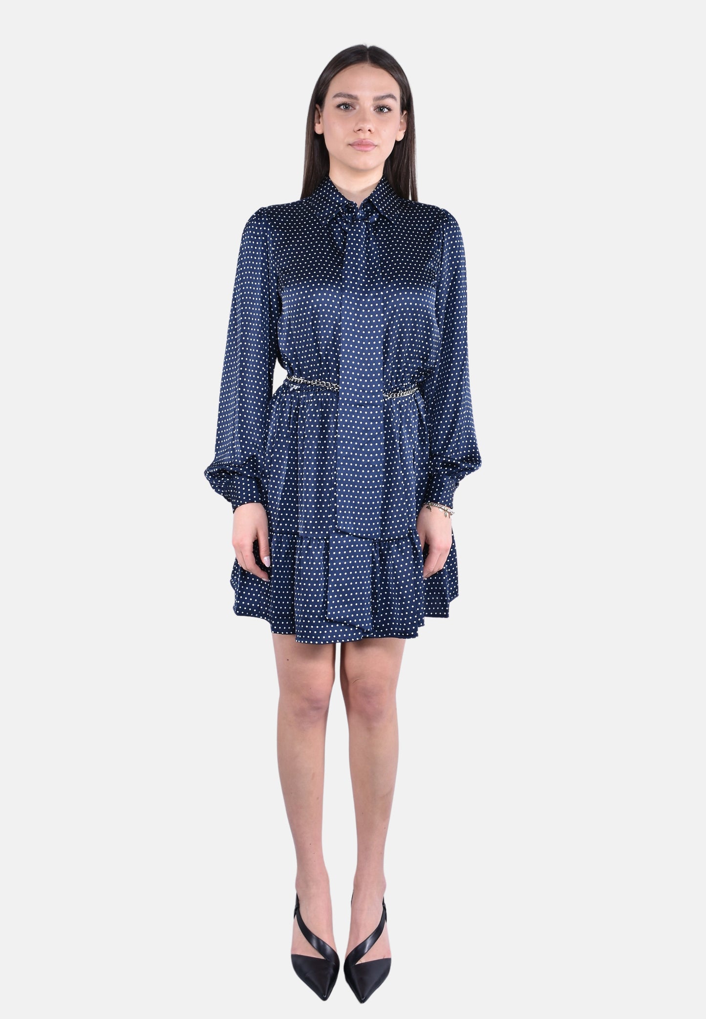 DOT LS MINI DRESS