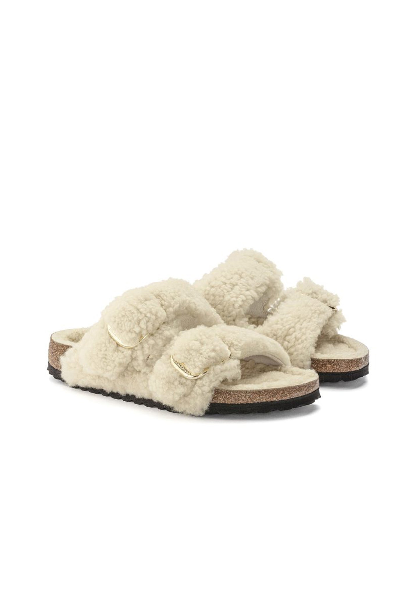 ARIZONA BIG BUCKLE SHEARLING TEDDY FUR