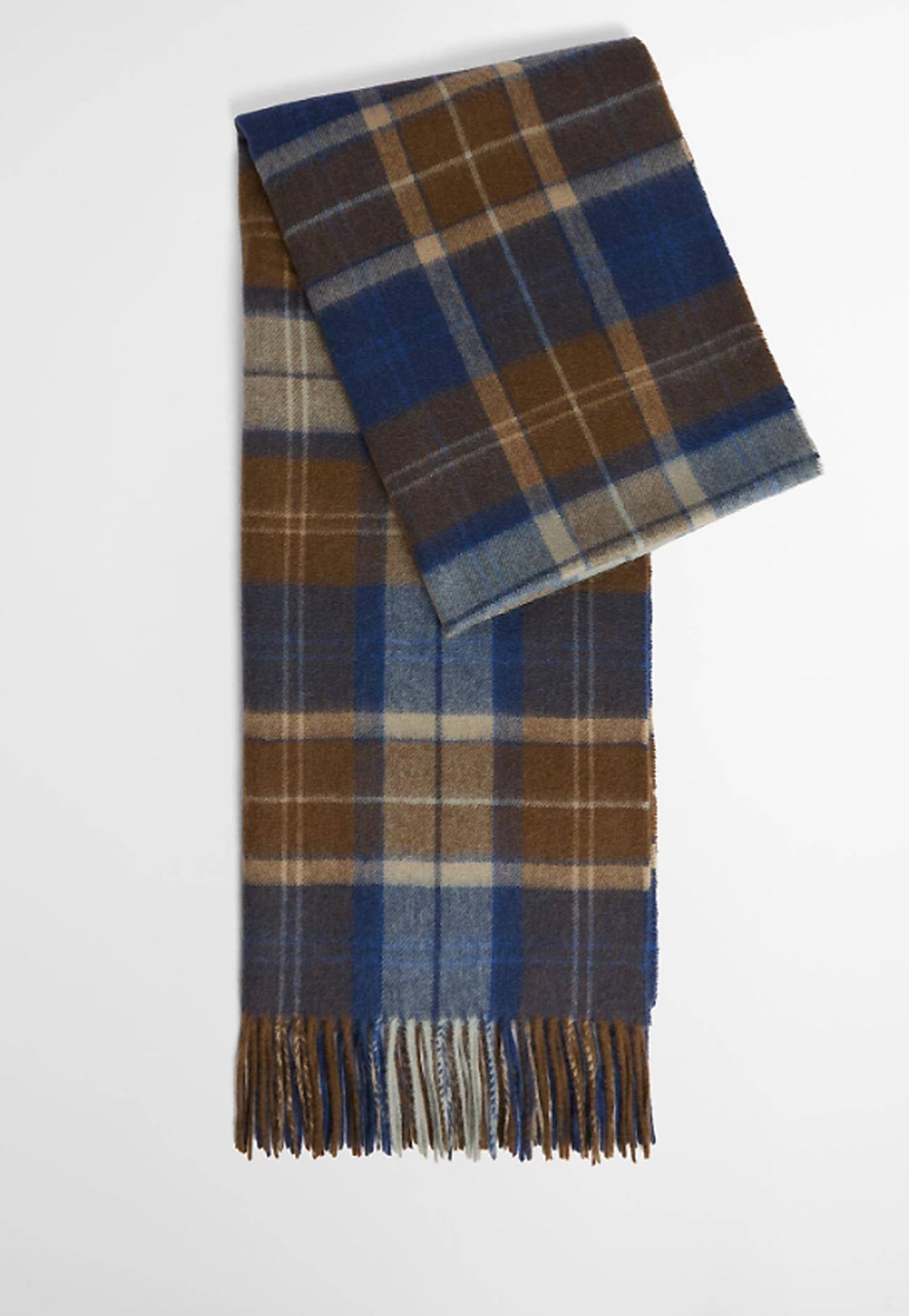 BRACK PATCHWORK TARTAN SCARF