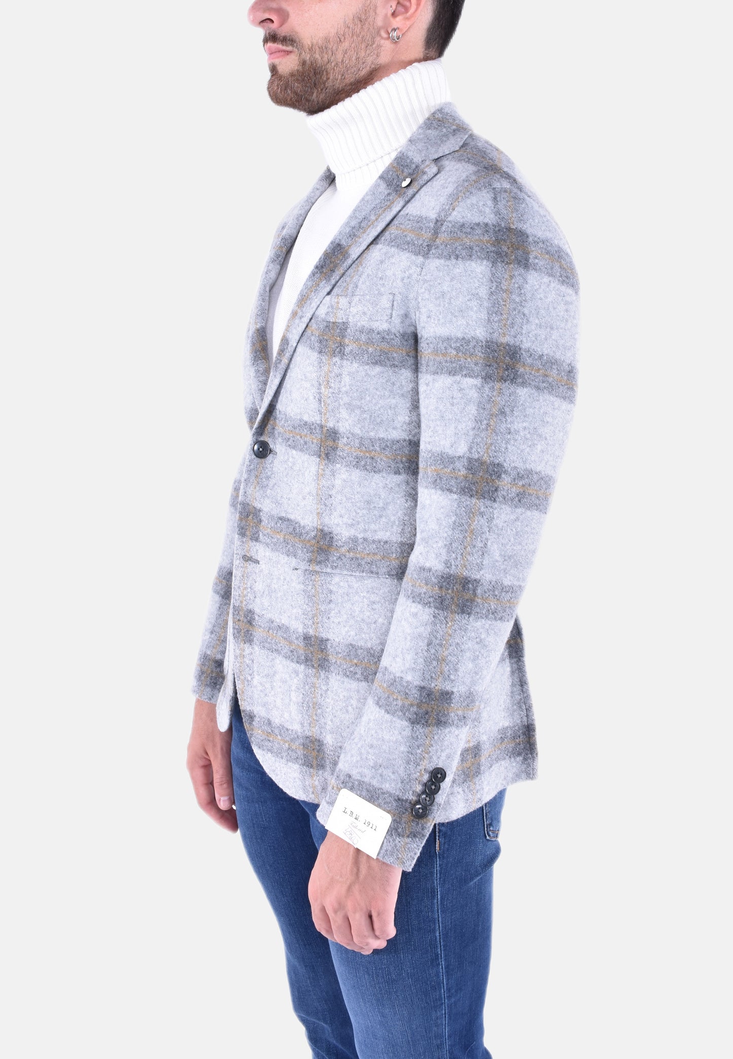 GIACCA SARTORIALE MONOPETTO REGULAR IN JERSEY