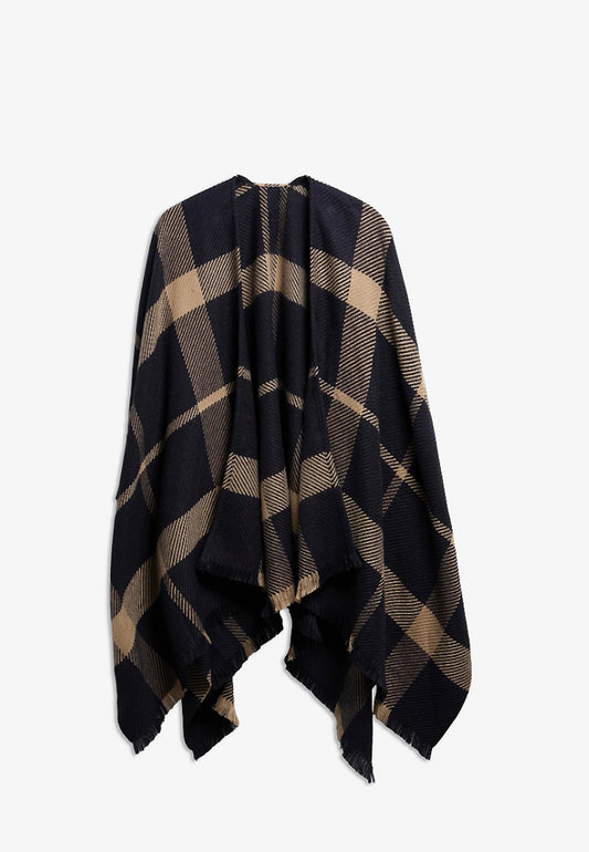 ISABELLE TARTAN SERAPE