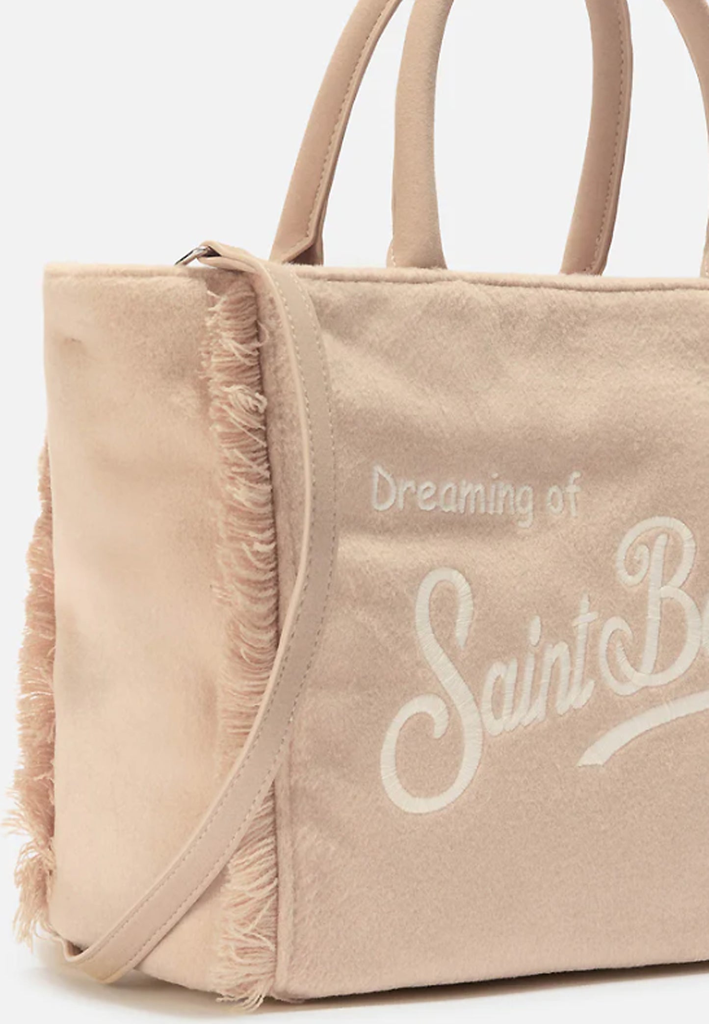 COLETTE FELT HAND BAG WITH STRAP