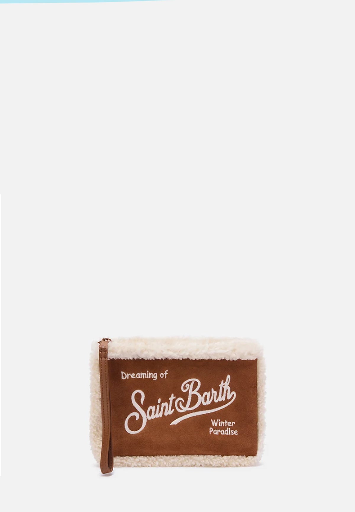 ALINE SHEARLING POCHETTE