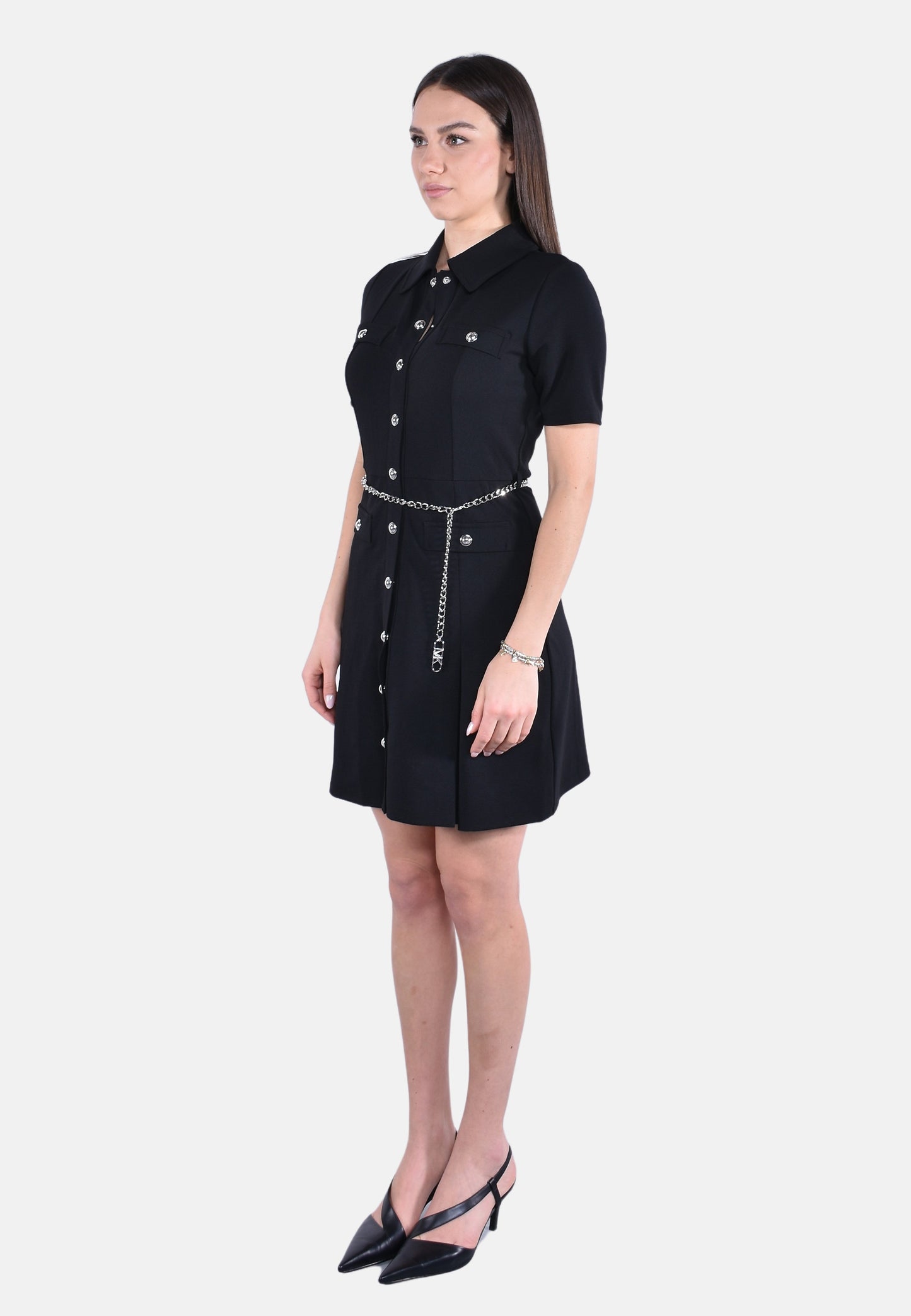 MULTI POCKET MINI DRESS